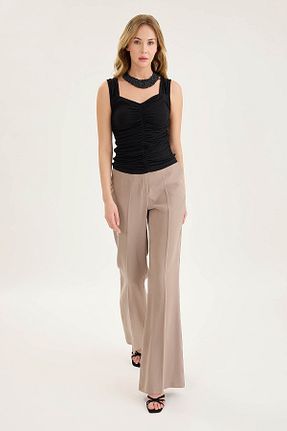 بلوز مشکی زنانه ساده Vitrin - کد 929001223