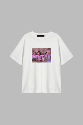 تیشرت رنگی زنانه Relaxed CİNEMA MODA - کد 928996238