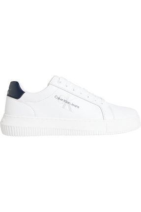 کفش اسنیکر سفید مردانه چرم اصل Calvin Klein - کد 901861239