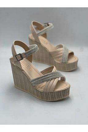 کفش پاشنه بلند پر رنگی زنانه پاشنه بلند (10 سانتی متر و بالاتر) GÜLERSHOES - کد 929199829