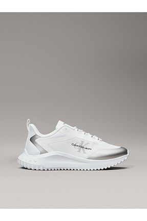 کفش اسنیکر سفید زنانه بند دار Calvin Klein - کد 809012180