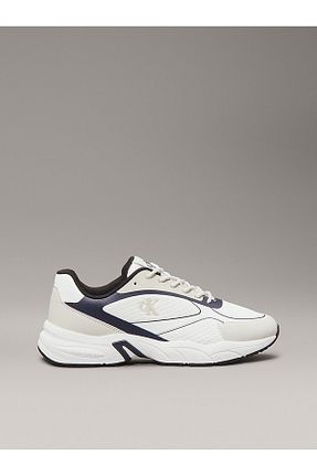کفش اسنیکر سفید مردانه بند دار Calvin Klein - کد 929018835