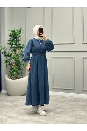 لباس حجاب سرمه ای زنانه Relaxed OlaLady - کد 929029703