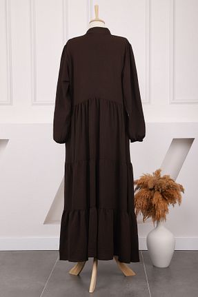 کلاه و ابایا قهوه ای زنانه پنبه پلی استر İmajButik - کد 905315207