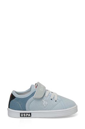 کفش اسنیکر آبی بچه گانه پارچه ای U.S. Polo Assn. - کد 827220413