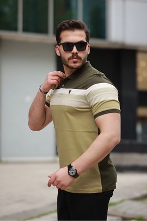 پولوشرت سبز مردانه تریکو SALTİMORE - کد 929071168