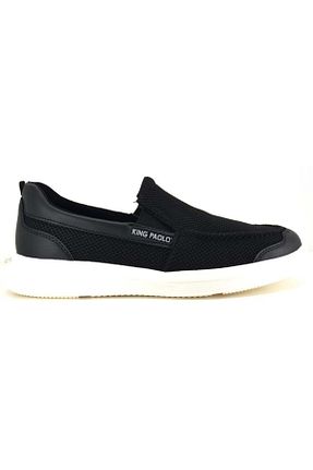 کفش کژوال مشکی مردانه پاشنه کوتاه (1 - 4 سانتی متر) KİNG PAOLO - کد 808663370