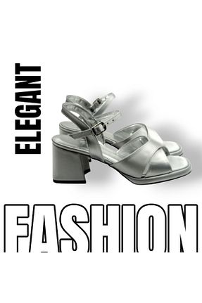 کفش مجلسی طوسی زنانه پارچه ای Escarpinshoes - کد 929066042