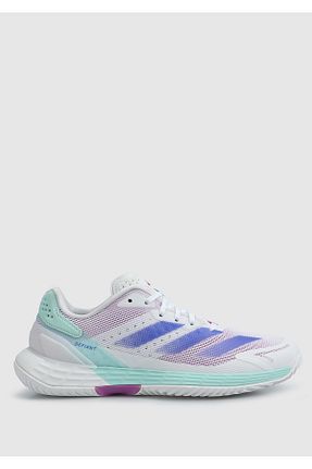 کفش تنیس سفید زنانه پارچه ای adidas - کد 839191421