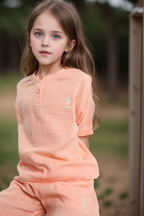 ست بالاتنه و پائین تنه بژ بچه گانه بافتنی U.S. Polo Assn. - کد 929222760