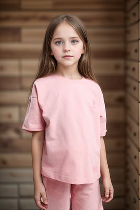 ست بالاتنه و پائین تنه صورتی بچه گانه بافتنی U.S. Polo Assn. - کد 929301460