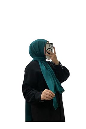 شال آبی زنانه پنبه ای LOSYANA - کد 929083880