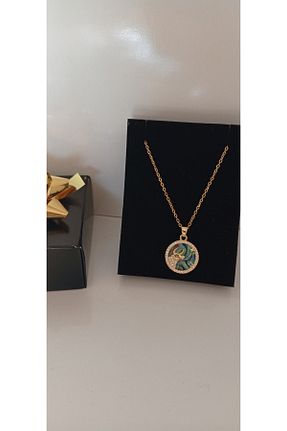 گردنبند استیل ( فولاد ) زرد استیل (فولاد) shop - کد 929096098