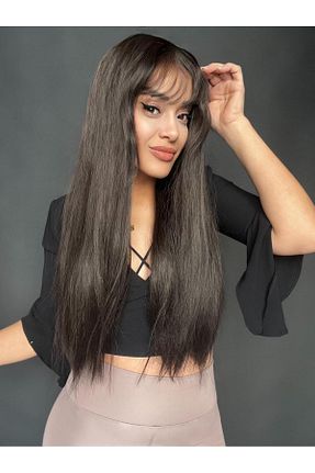 کلاه گیس قهوه ای زنانه Suzan Peruk - کد 929126796
