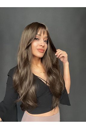 کلاه گیس قهوه ای زنانه Suzan Peruk - کد 929126849