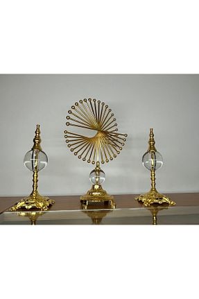 اجسام تزئینی و بیبلو طلائی فلزی asellus - کد 832378326