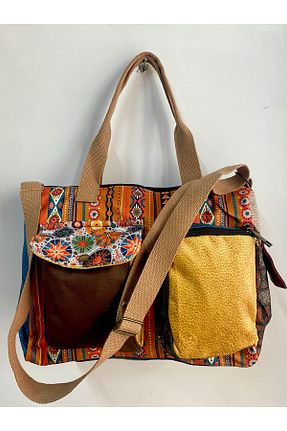 کیف دوشی متالیک زنانه پنبه پلی استر Street Bag - کد 929130849