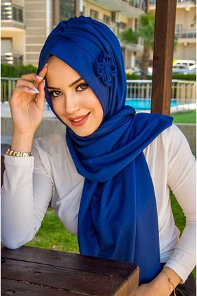 کلاه شنای حجاب سرمه ای زنانه Aişe Tesettür - کد 929156464