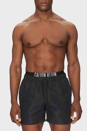 شلوارک ساحلی مشکی مردانه پلی استر Calvin Klein - کد 927598998