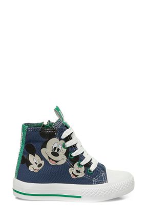 کفش اسنیکر آبی بچه گانه بند دار Mickey Mouse - کد 926871338