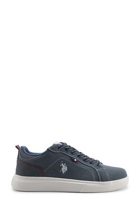 کفش اسنیکر آبی مردانه بند دار U.S. Polo Assn. - کد 898189910