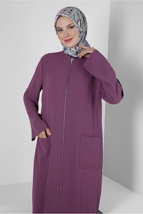 تونیک حجاب بنفش زنانه پلی استر Alvina - کد 799159454