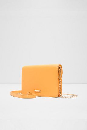 کیف دوشی نارنجی زنانه چرم مصنوعی Aldo - کد 929171286