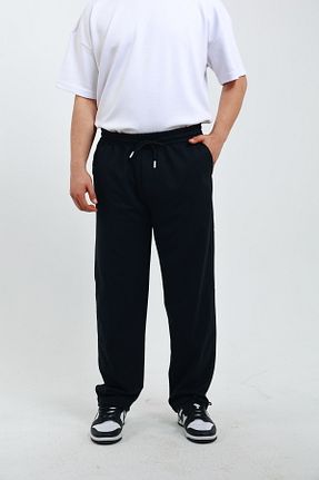 شلوار کرمگن مشکی مردانه Comfort OXVİN - کد 855410436