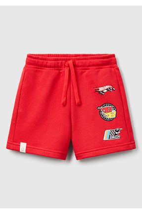 شلوارک و برمودا قرمز بچه گانه بافتنی United Colors of Benetton - کد 929180318