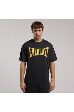 تیشرت اسپرت طوسی مردانه رگولار Everlast - کد 921340862