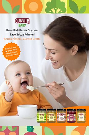 سایز تغذیه های مکمل کودک Gurvita - کد 896113369