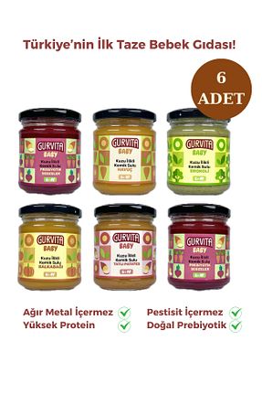 سایز تغذیه های مکمل کودک Gurvita - کد 896113369