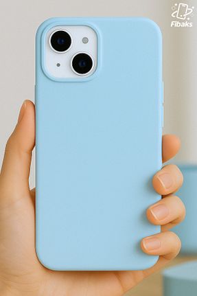 کاور و قاب آبی iPhone 13 Fibaks - کد 894492734