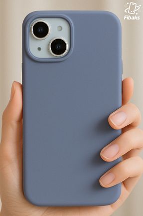 کاور و قاب طوسی iPhone 13 Fibaks - کد 858964791