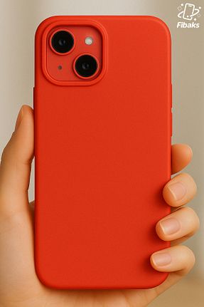 کاور و قاب قرمز iPhone 13 Fibaks - کد 212312594