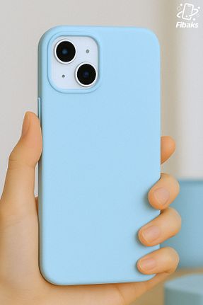 کاور و قاب آبی iPhone 13 Fibaks - کد 894492734