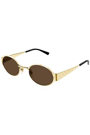 عینک آفتابی طلائی زنانه 51 Gucci - کد 927662051
