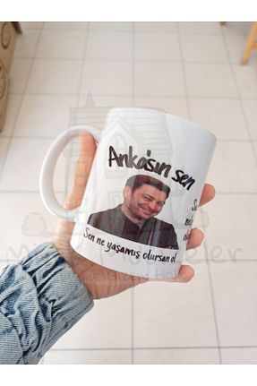 لیوان سفید سرامیک Minik Mucizeler - کد 929208419