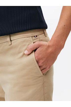 شلوار بژ زنانه الاستین Tommy Hilfiger - کد 897901360
