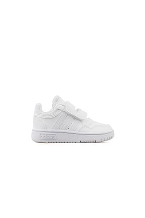 کفش اسنیکر سفید بچه گانه بند دار adidas - کد 793085871