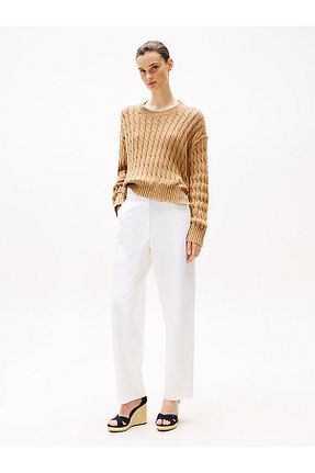 دمپائی سرمه ای زنانه پاشنه تخت Tommy Hilfiger - کد 921367054