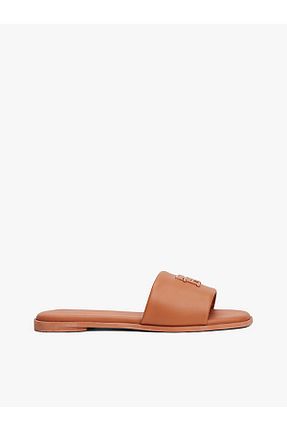 دمپائی متالیک زنانه چرم خالص Tommy Hilfiger - کد 901396330