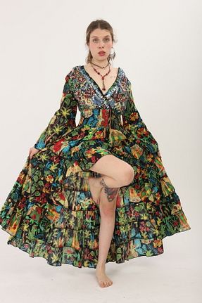 لباس مشکی زنانه بافتنی Madame Lucid - کد 856654494