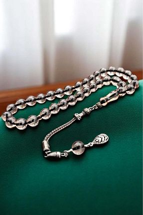 تسبیح سفید کهربا Atolyezone - کد 929219105
