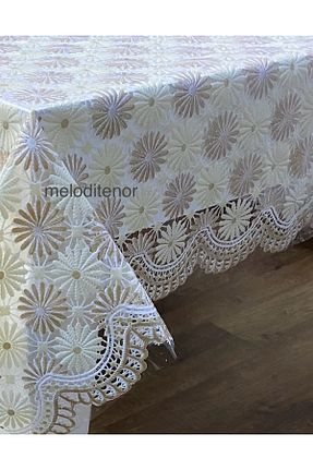 رومیزی سفید نایلون TNR - کد 929016906