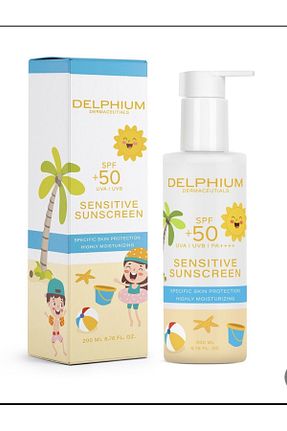 کرم ضد آفتاب صورت SPF 50 + DELPHİUM - کد 812626277
