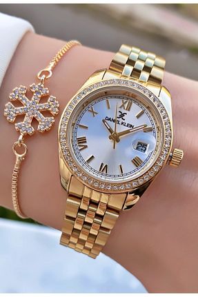 ساعت مچی سفید زنانه 36-40 میلی متر Daniel Klein - کد 253641040