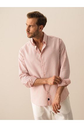 پیراهن نارنجی مردانه رگولار Xint - کد 670385963