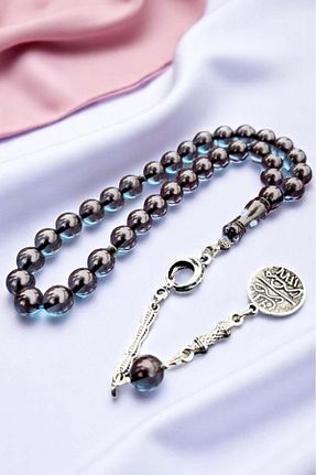 تسبیح آبی کهربا Atolyezone - کد 929230938