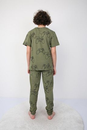 ست لباس راحتی خاکی بچه گانه طرح دار ZUZUNGA - کد 929338529